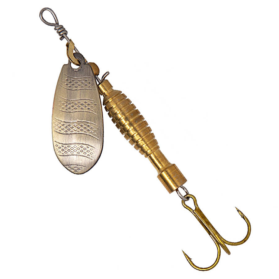 

Блесна-вертушка Mikado Drone № 2 12гр (old gold)