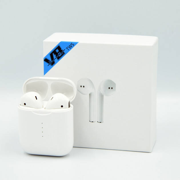 

Беспроводные Bluetooth наушники HBQ V8 TWS Bluetooth, Наушники tws v8, Белый