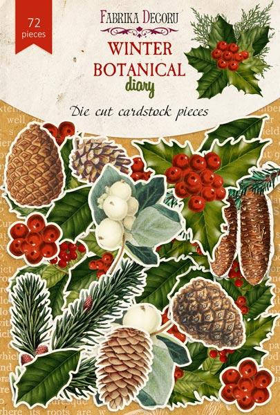 

Висічки - Winter botanical diary - Fabrika Decoru - 72 шт.