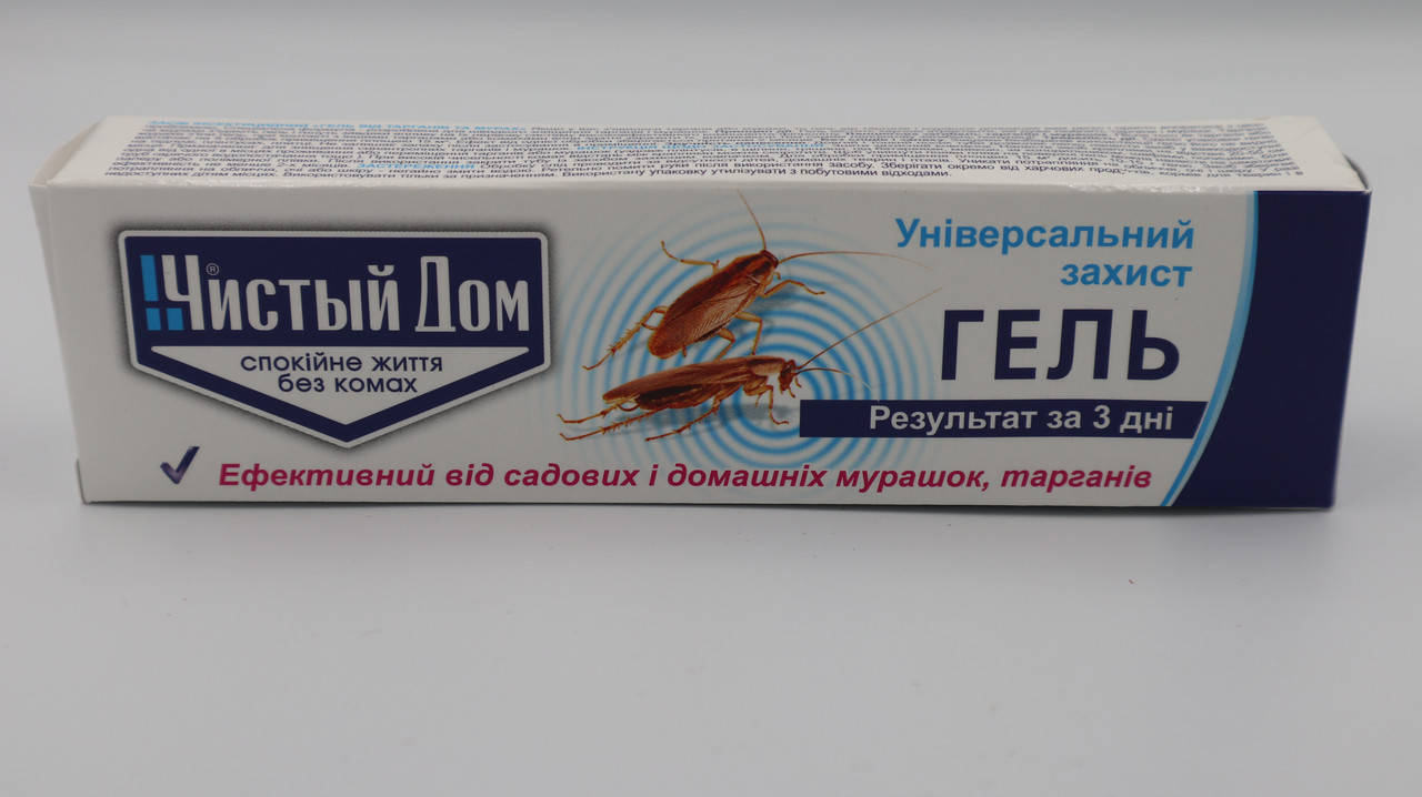 

ЧистыйДом Гель від тарганів та мурах ТУБА 35г