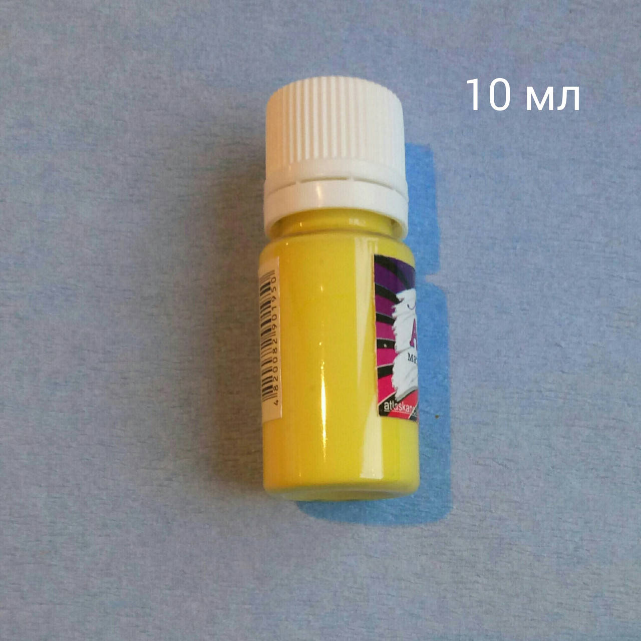 

Краска акриловая Жёлтая 10 мл