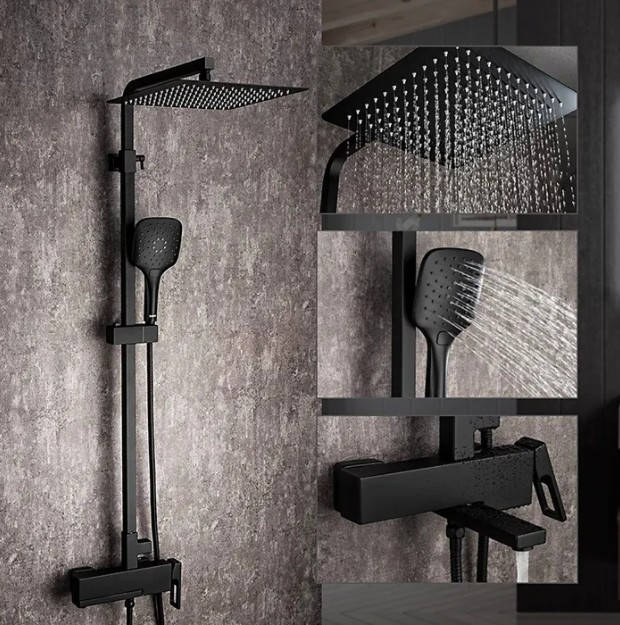 

Душевая система Gappo Futura G2417-6 Черный