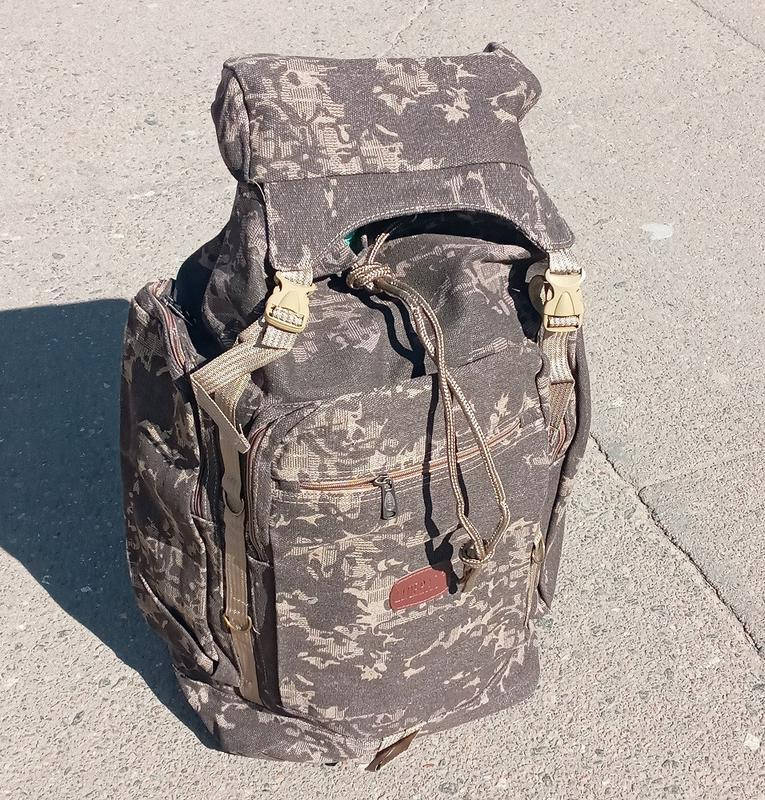 

Рюкзак тактический военный 70 л походный большой армейский вещмешок вместительная походная сумка камуфляж хаки