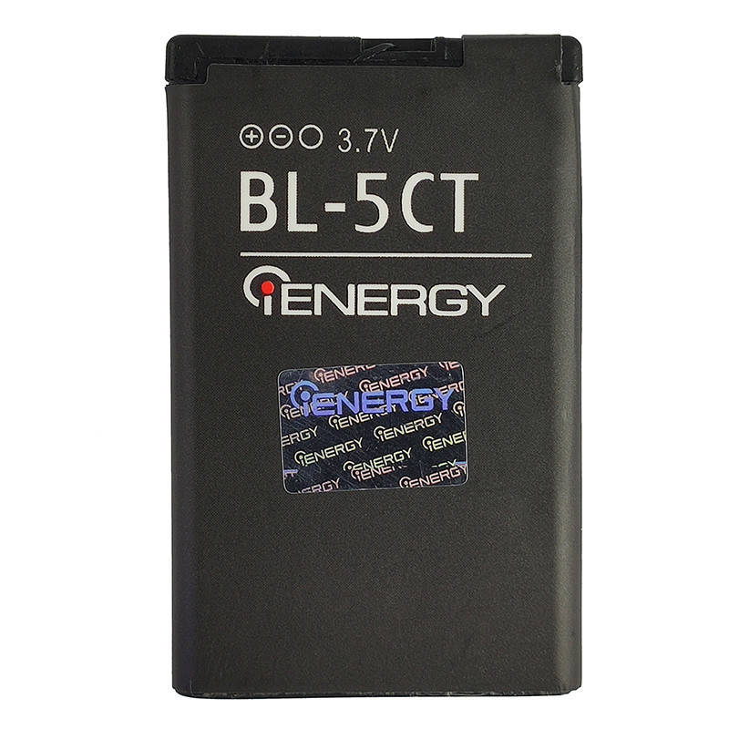

Акумулятор iENERGY NOKIA BL-5CT (1050 mAh)