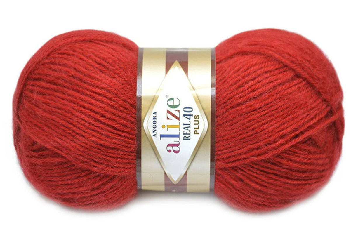 

Alize Angora Real 40 Plus, Красный №56