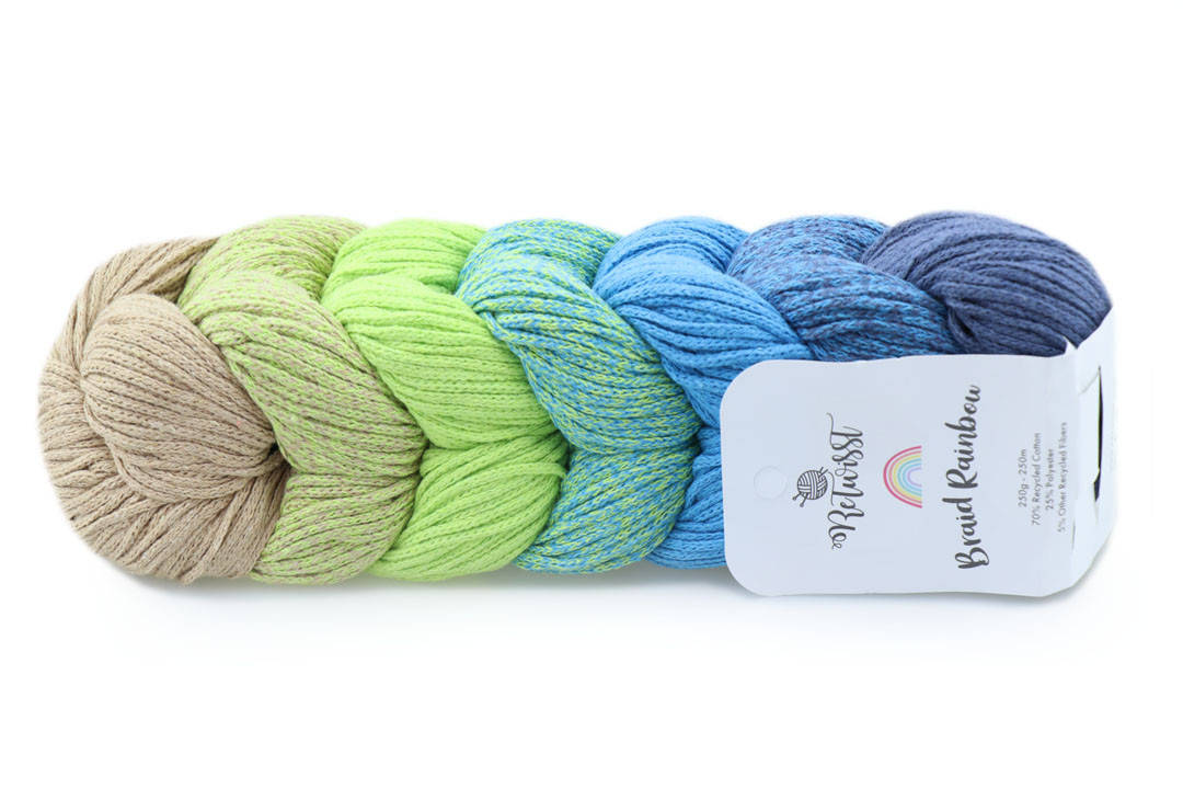 

ReTwisst Braid Rainbow, №04, Секционное крашение