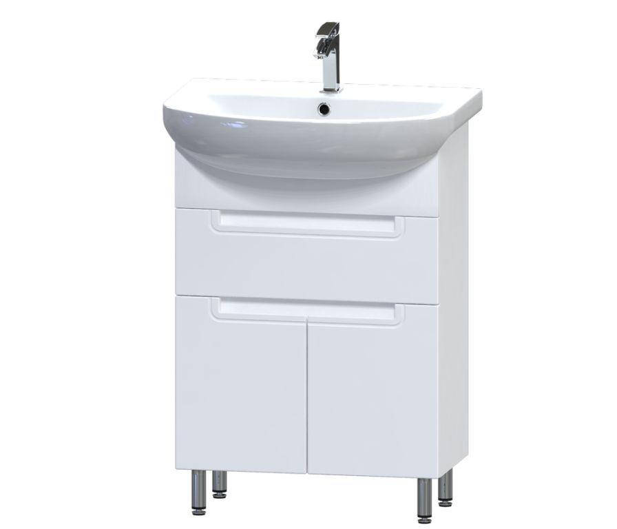 

Тумба Aquarius SIMPLI с ящ. 60 см с умывальником Артеко 60
