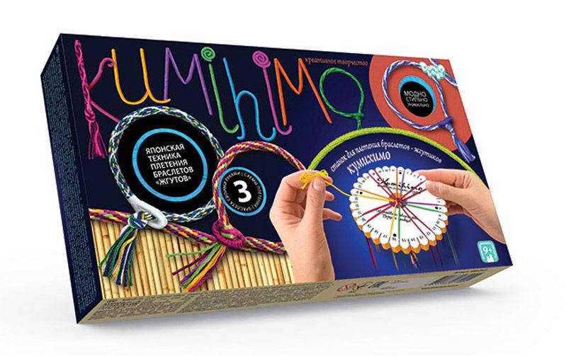 

Набор для творчества DankoToys DT KMX-01-03 Kumihimo плетение браслетов-жгутов