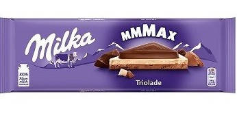 

Шоколад Milka Triolade mmMax – шоколад трех видов, 280 гр. Швейцария