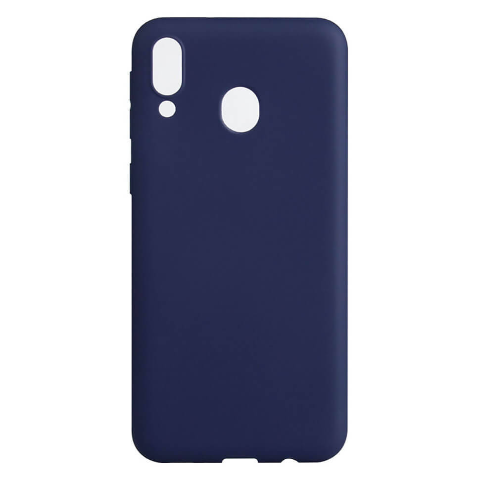 

Чехол Shell Liquid Silicone для Samsung Galaxy M20 M205F Navy Blue, Синий