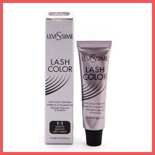 

1-1 Графит Краска для бровей и ресниц LevIssime Lash Color by Nirvel