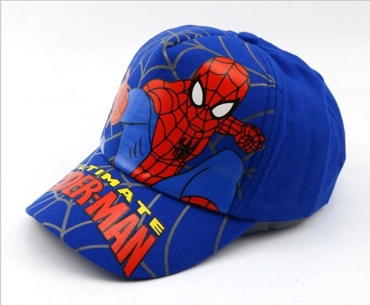

Детская кепка Spider с человеком пауком бейсболка 50-54 см синий