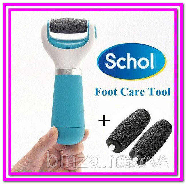 

Пилка schol Velvet soft + Насадки! Успешная покупка, Синий