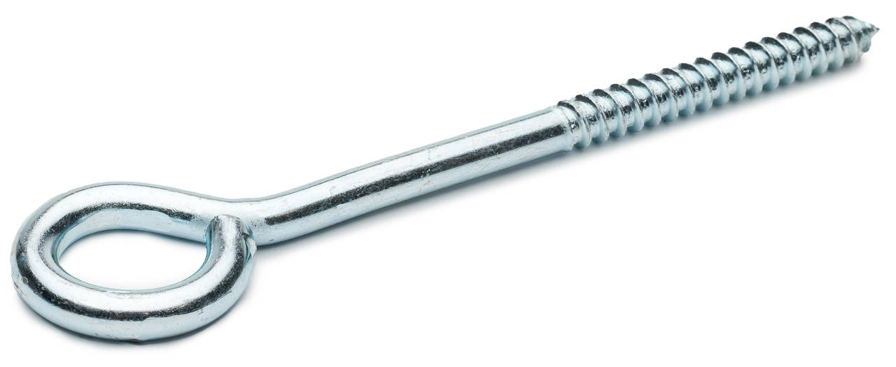 

Шуруп с закрытым кольцом 3.0х12/20 мм., цинк белый