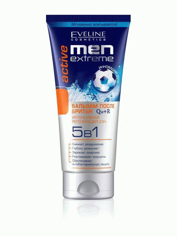 

Бальзам после бритья Active 5в1 Men X-TREME Q10+R Eveline Cosmetics, 200 мл Эвелин