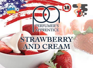 

Strawberry And Cream ароматизатор TPA (Клубника со сливками)