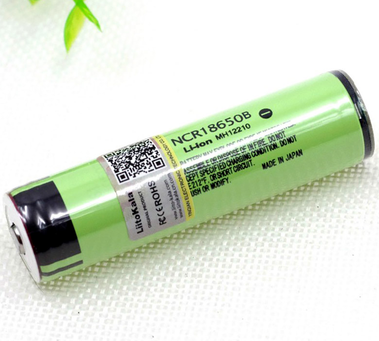 

Аккумуляторная батарея NCR18650B, 3.7 v 3400 mAh