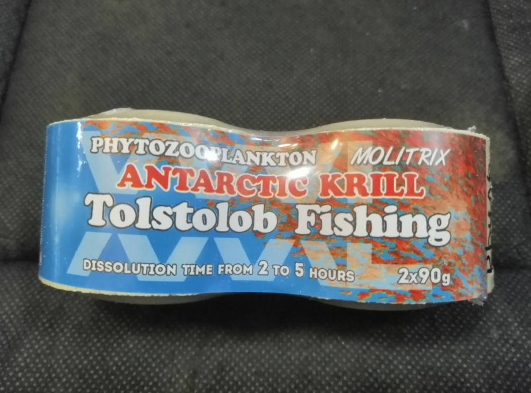 

Технопланктон "Molitrix" Две таблетки.Вес 2* 90 грамм. Время растворения до 5 часов. Крыль