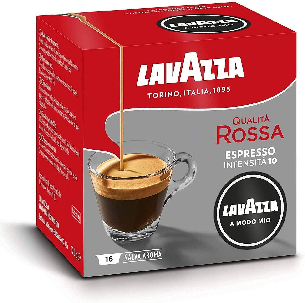 

ЗІМ'ЯТ КУТОЧОК! Кофе в капсулах Лавацца А Модо Мио - Lavazza A Modo Mio Qualita Rossa