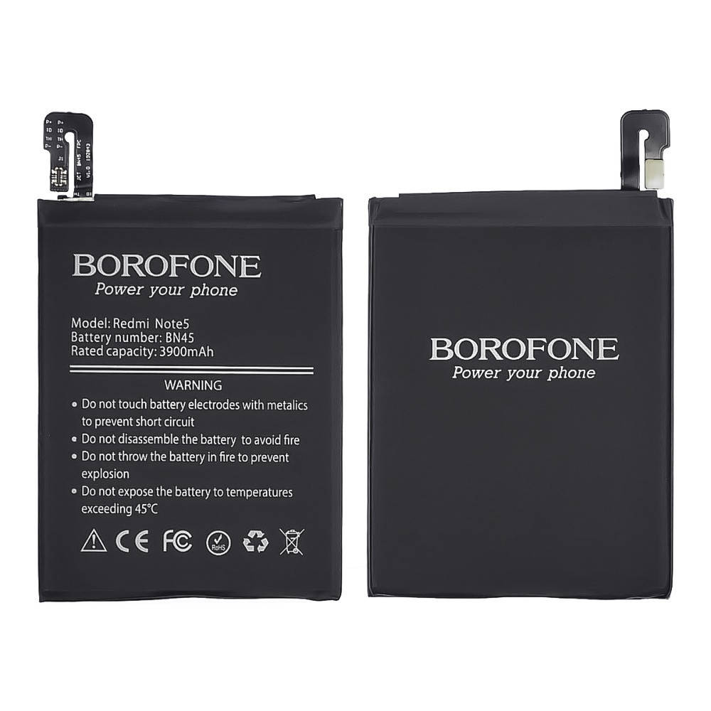 

Аккумулятор (батарея) Borofone BN45 для Xiaomi Redmi Note 5