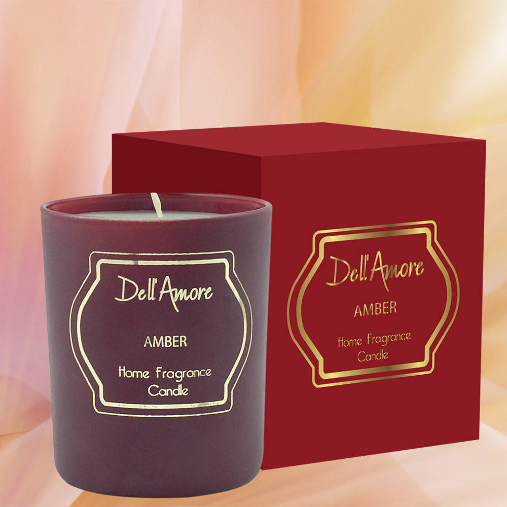 

Ароматизована подарункова свічка Amber, 1 шт, 65х75мм