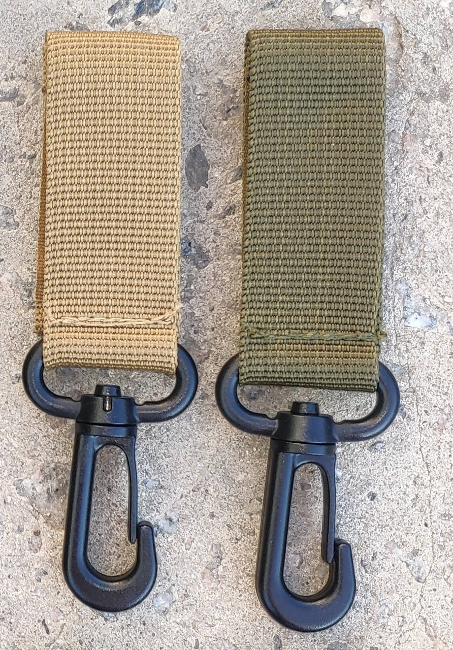

Тактический карабин поворотный с пряжкой для системы MOLLE, цвет койот