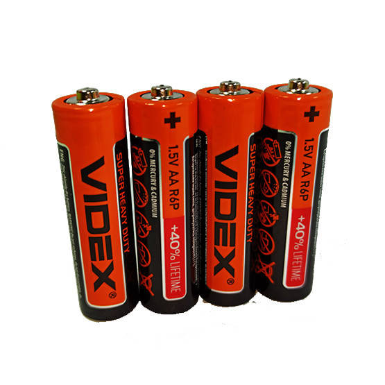 

Батарейка пальчик Videx LR6 AA