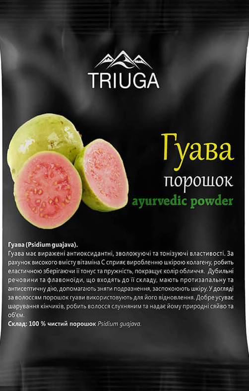 

Triuga Порошок аюрведический натуральный Гуава, 50г