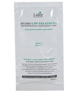 

Маска для поврежденных волос протеиновая La'dor Hydro LPP Treatment 10ml
