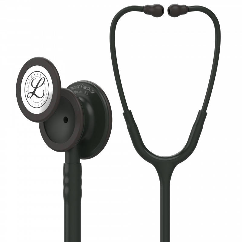 

Стетоскоп Littmann Classic III Полностью чёрный