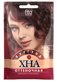 

Хна тонировочная "Бургунд", 25 г. Фитокосметик