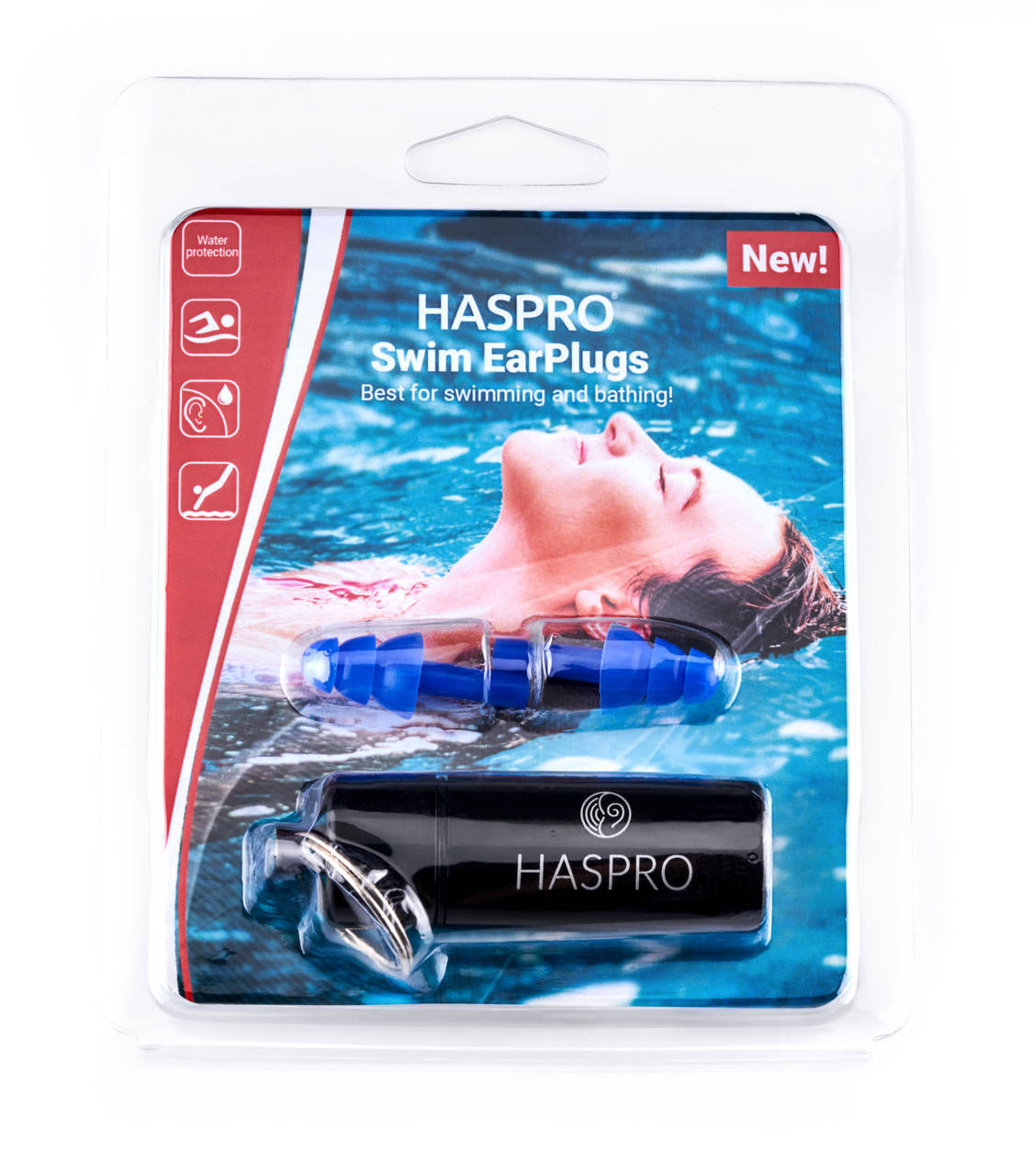 

Беруши для плавания HASPRO SWIM Ear Plugs (Польша)