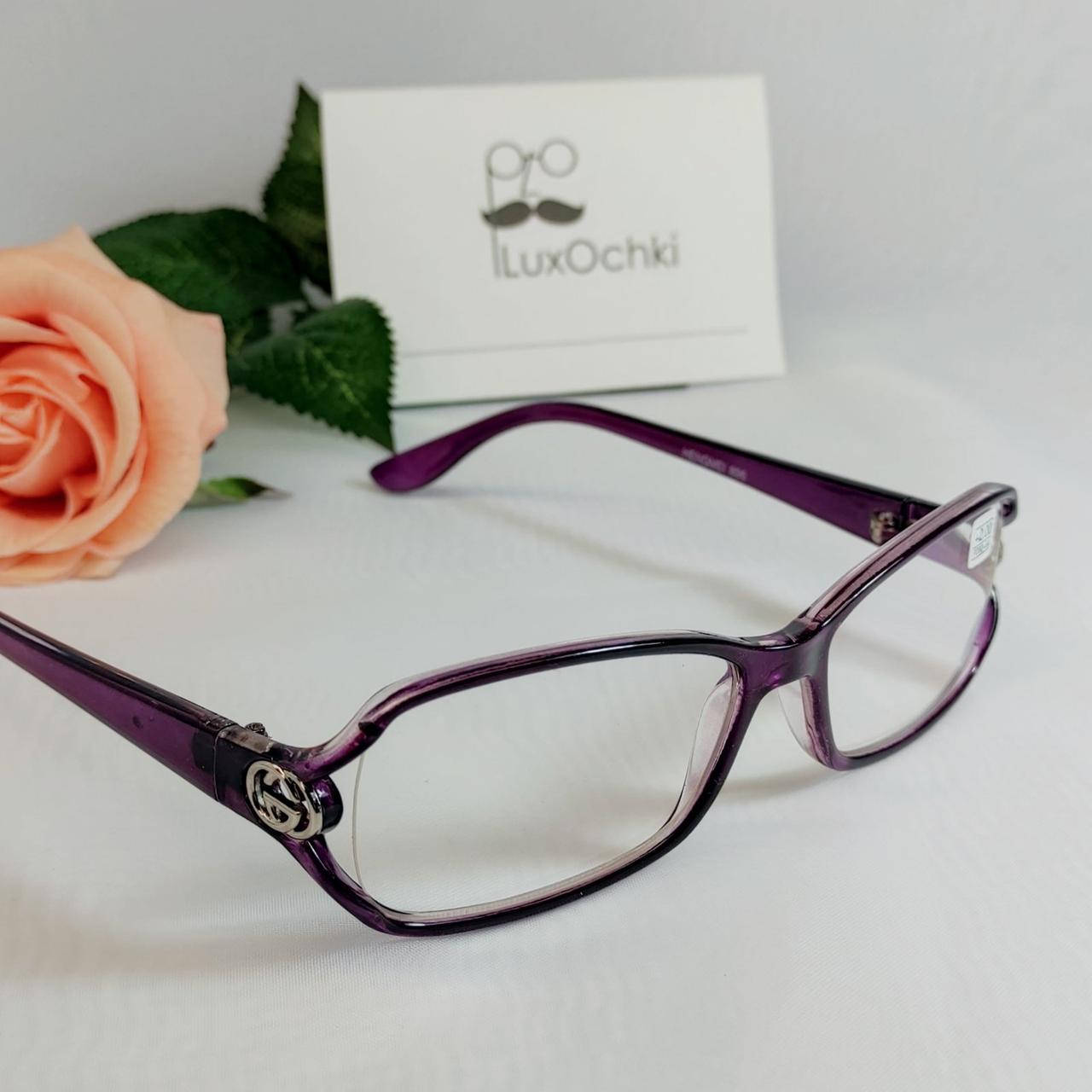 

+1.0 Готовые диоптрические женские очки +1.0 в пластиковой оправе