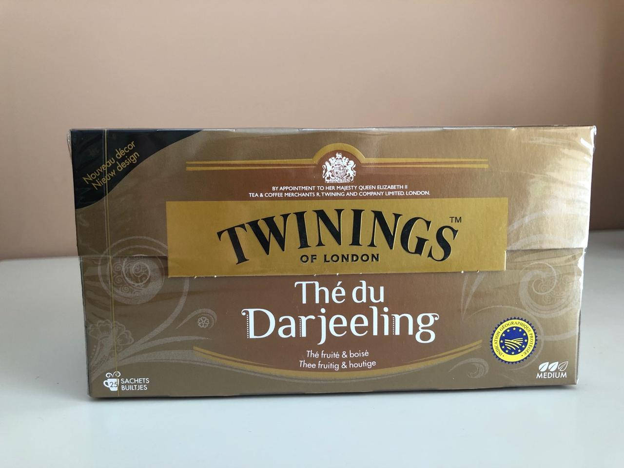 

Чай Твайнінгс Twinings The du Darjeeling Tea 25 пак.