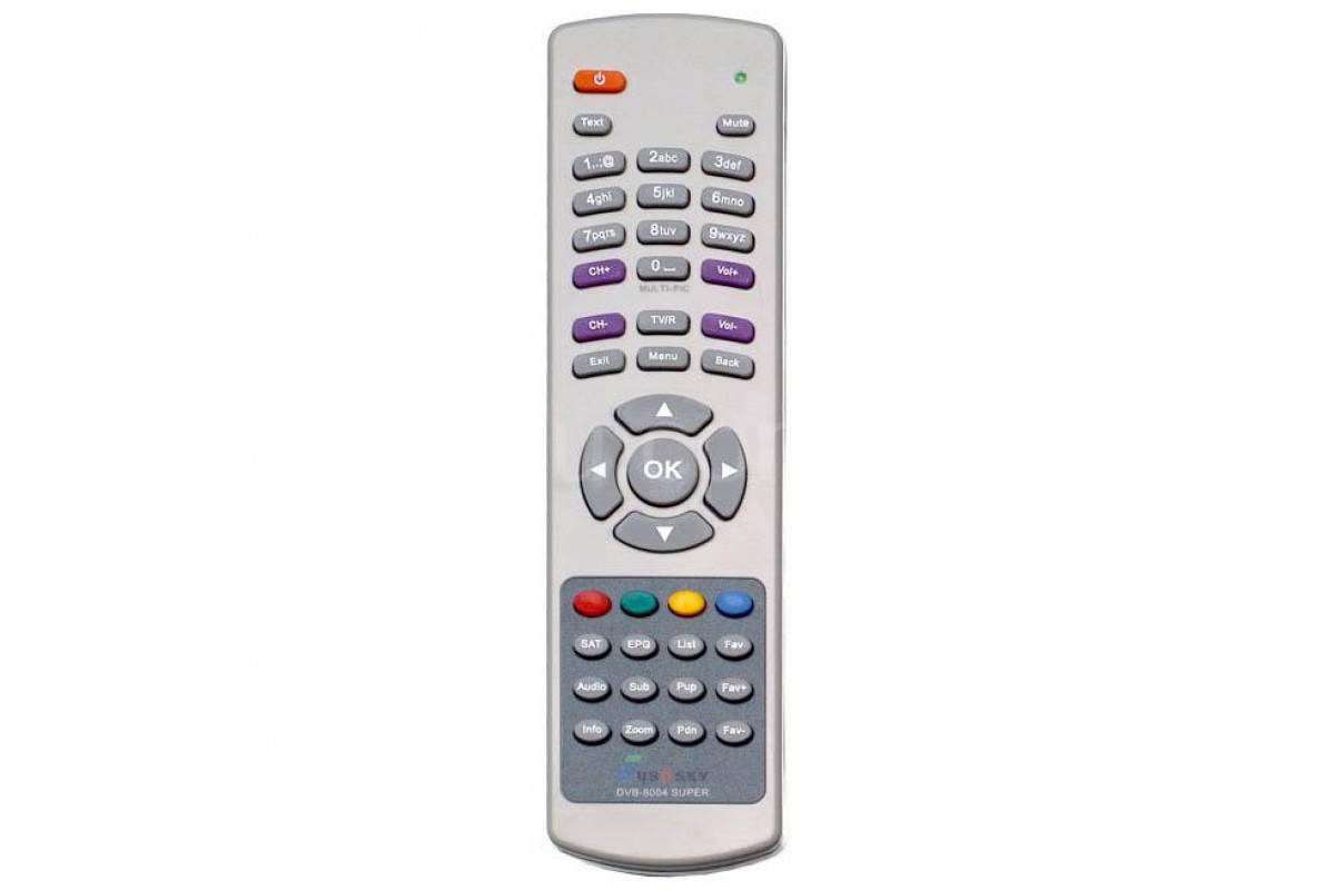 

Пульт Д/У для спутникового тюнера EUROSKY DVB-8004