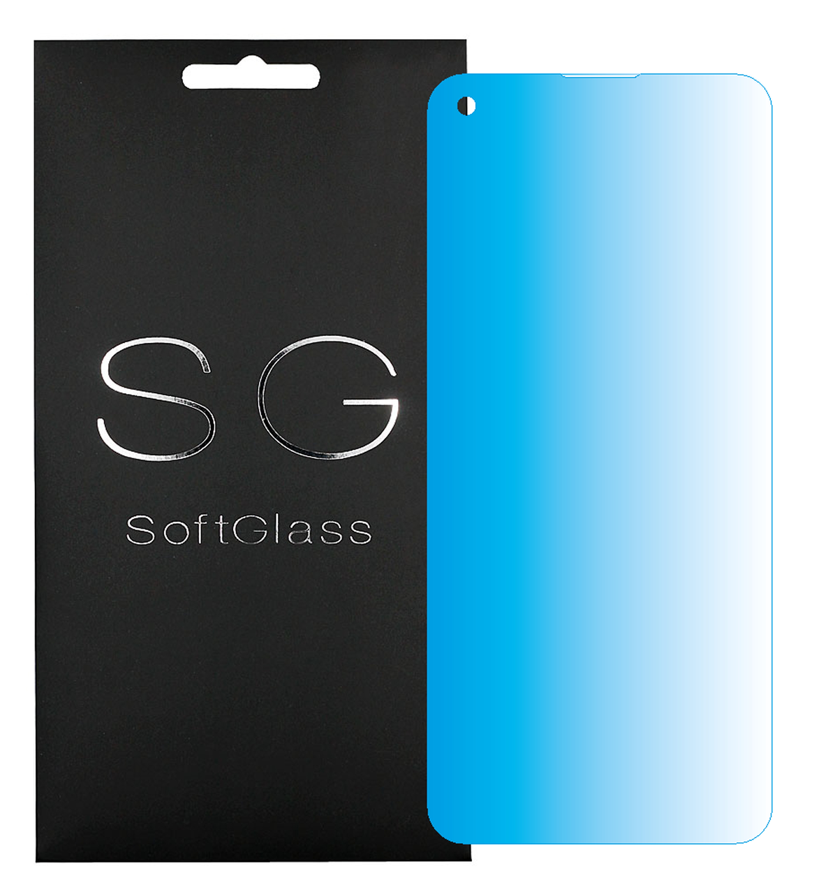 

Пленка Realme 8 Pro на Экран полиуретановая SoftGlass, Прозрачный