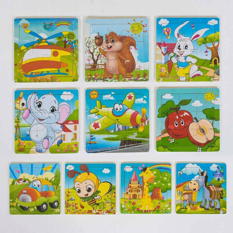 

Деревянные Пазлы С 39033 (500) 9 элементов, 10 видов, ВЫДАЁТСЯ ТОЛЬКО МИКС ВИДОВ