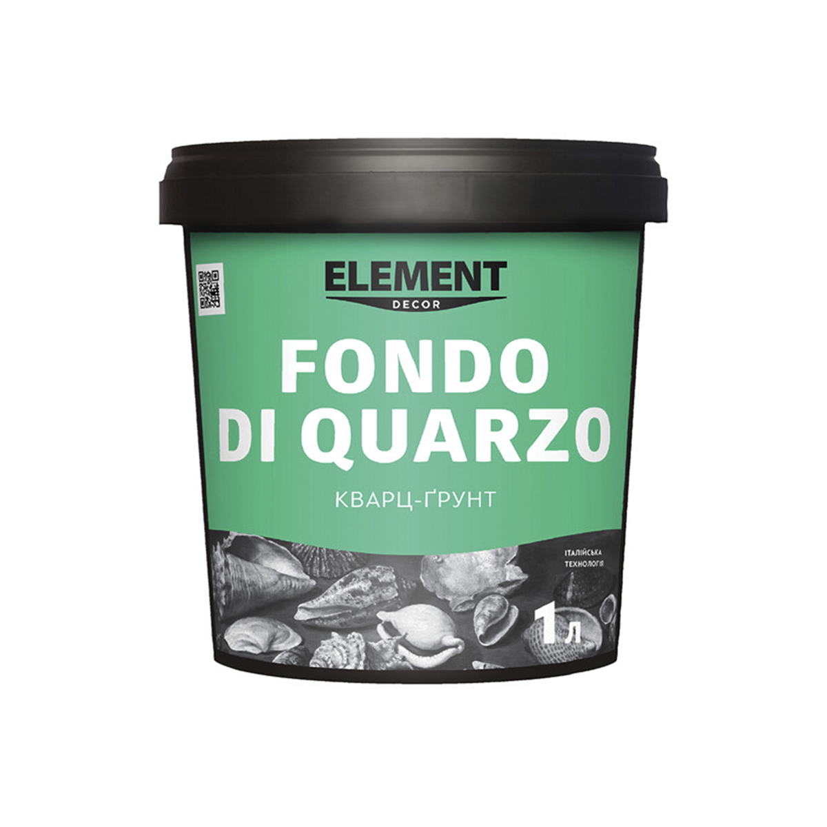 

Адгезивный кварц-грунт Element Decor Fondo di Quarzo 1л, Белый