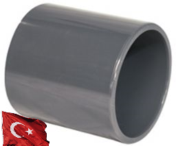 

Муфта соединительная клеевая ПВХ Pimtas Турция Диаметр 25 мм, Серый
