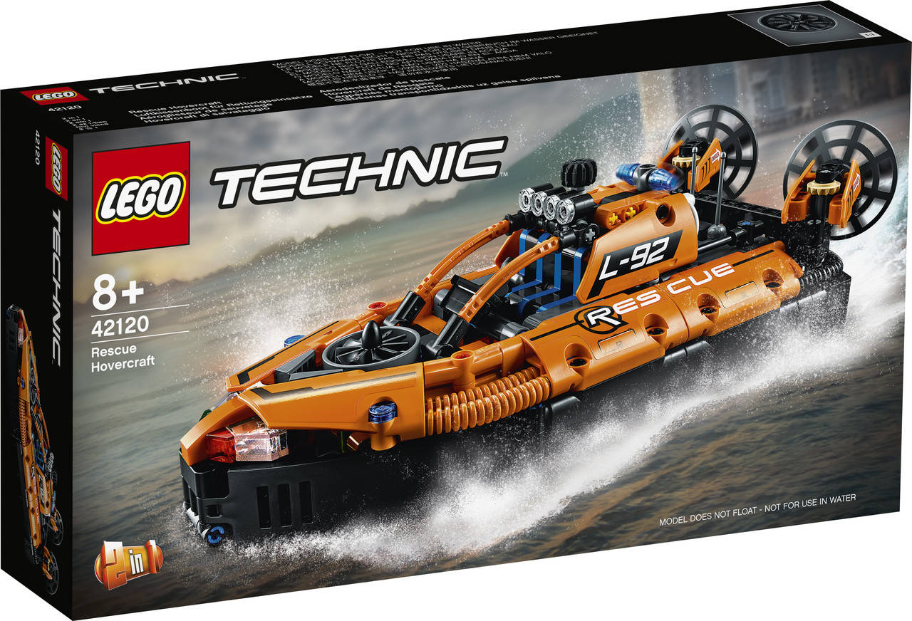 

Лего техник Спасательное судно на воздушной подушке Lego Technic 42120, Желтый