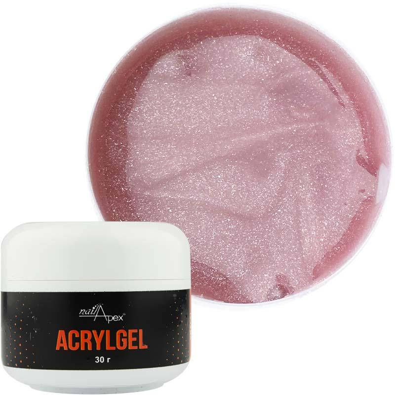 

Акригель с шиммером NailApex Acryl Gel Olimp, 30 г