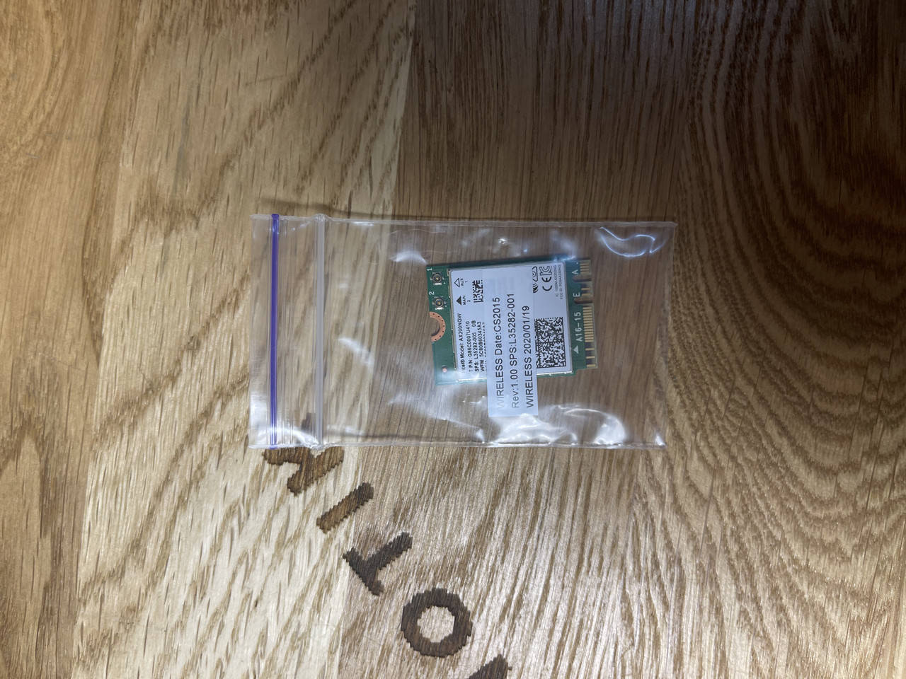 

Wi-Fi адаптер Intel Wireless-AC AX200NGW L35282-001 HP ProBok 650 G5