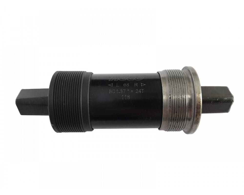 

Велосипедный картридж Neco B910P (ВС 1.37" х 24T R\L 68 mm) 118 мм