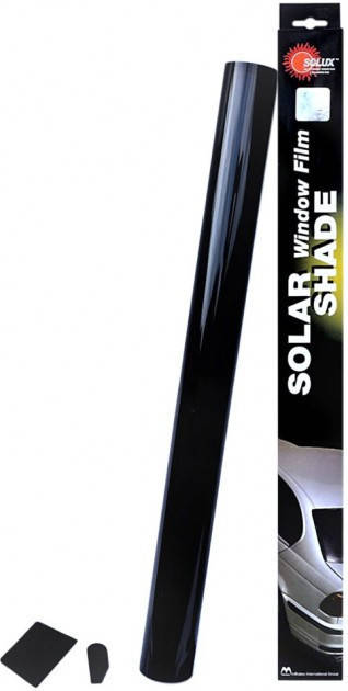

Пленка тонировочная Solux 0.75 х 3 м 10% Dark Black (1 слой), Черный