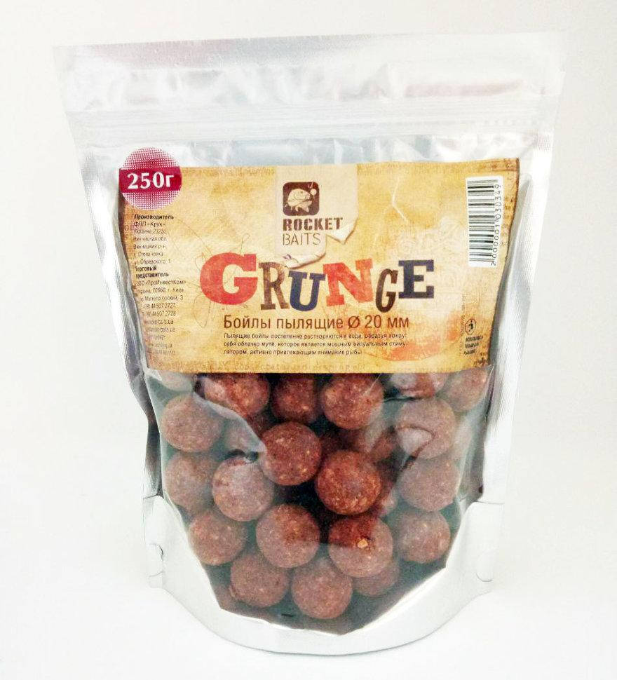 

Бойлы Rocket Baits пылящие Grunge Premium 20 мм 0,25кг