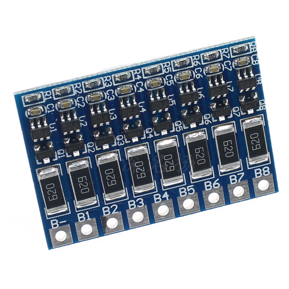 

Балансир 8s (Li-ion 4,2*8=33,6V) 66mA