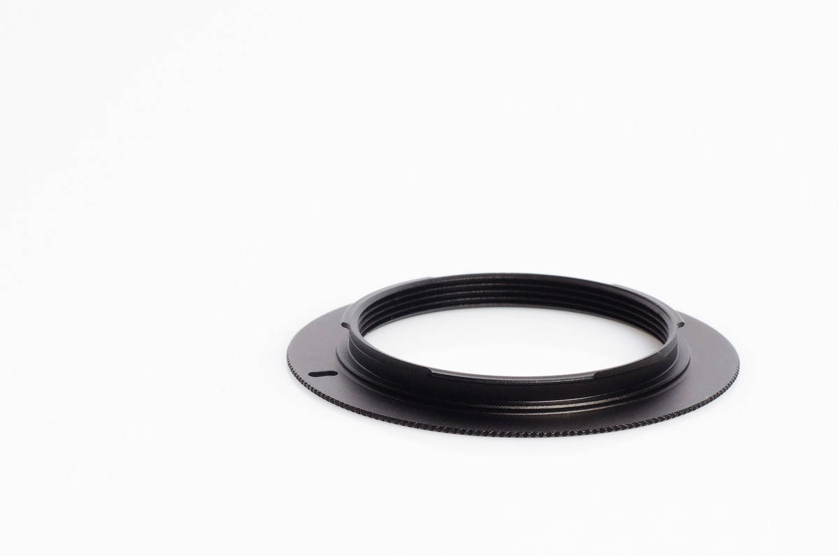 

Переходное кольцо, адаптер М42 - Nikon (метал.)
