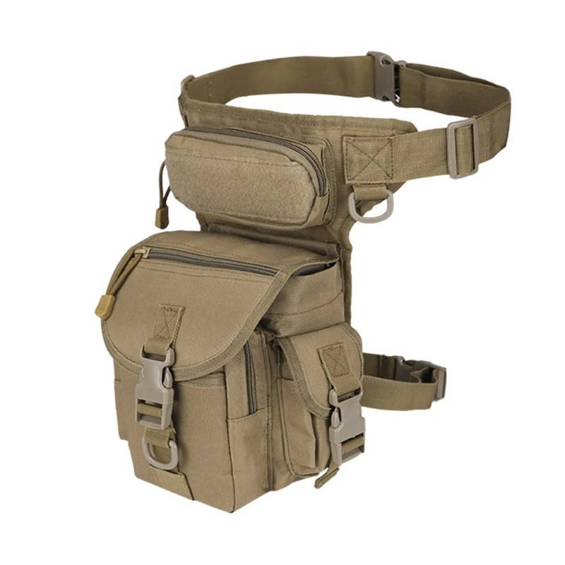 

Тактическая Сумка поясная на ногу, військова и системой молле Tactical Pro стегновий Олива, Хаки