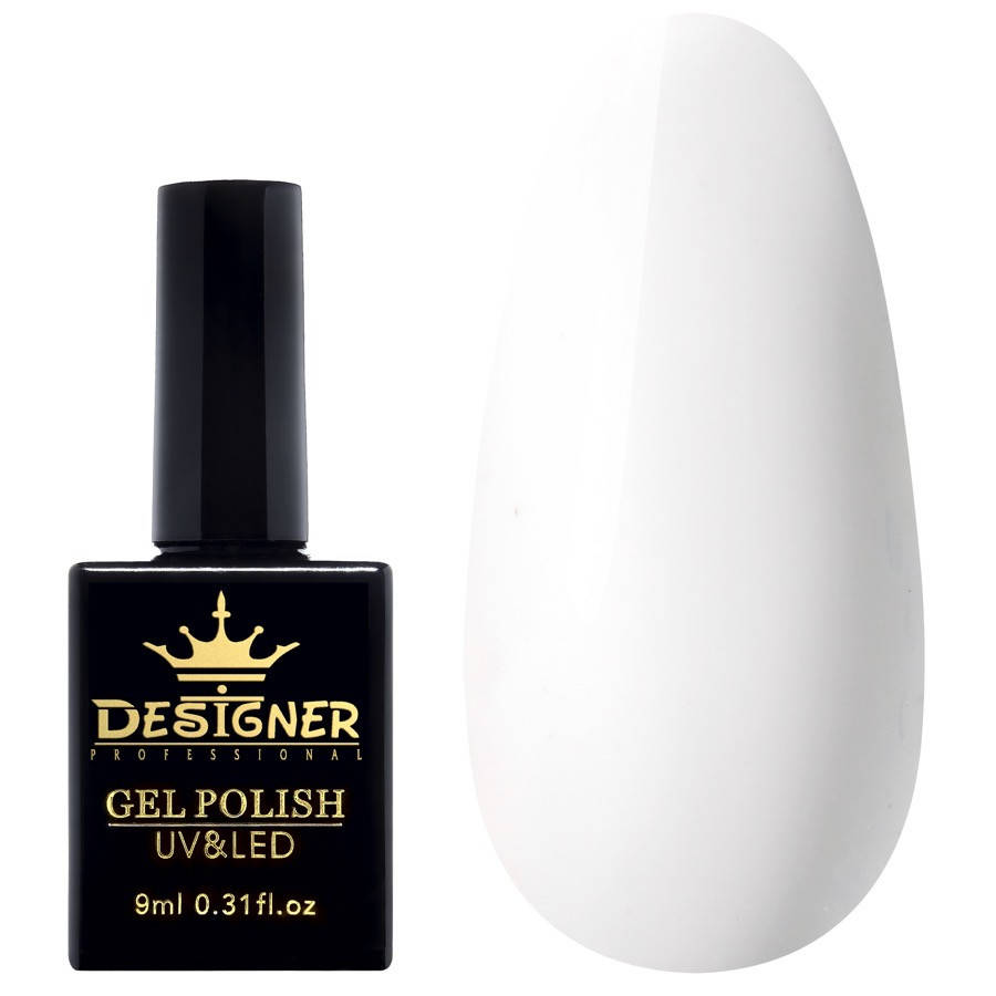 

Цветной гель-лак Designer Professional (Дизайнер Профессионал), 9мл. "Белый" H214