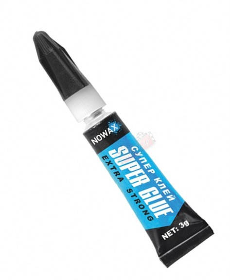 

Клей секундный NOWAX Super Glue NX49209 3гр. (минимальный заказ по 6шт)